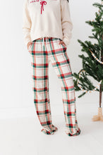 Load image into Gallery viewer, Merry Christmas Bow | (CREAM) CROPPED SWEATSHIRT