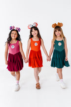 Mulan (KIDS) | Wine Mesh DRESS