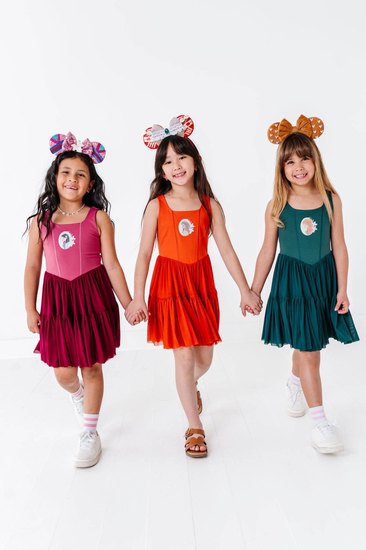 Mulan (KIDS) | Wine Mesh DRESS
