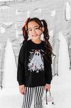 Load image into Gallery viewer, Lacey the Ghost | SIDE-SPLIT SWEATSHIRT
