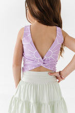 Load image into Gallery viewer, Violet Suns | Twisty Back Tank