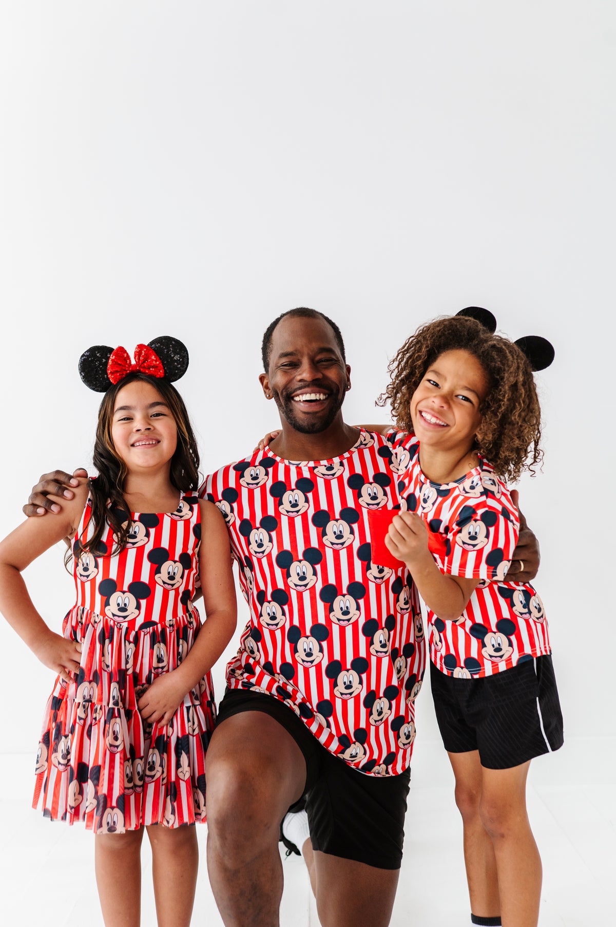 MICKEY Stripe (KIDS) | Athletic TEE