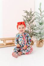 Load image into Gallery viewer, Holly Floral | ZIP ROMPER