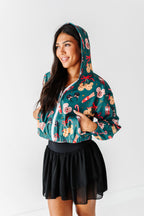 Holiday Snacks | ADULT Cropped Hoodie