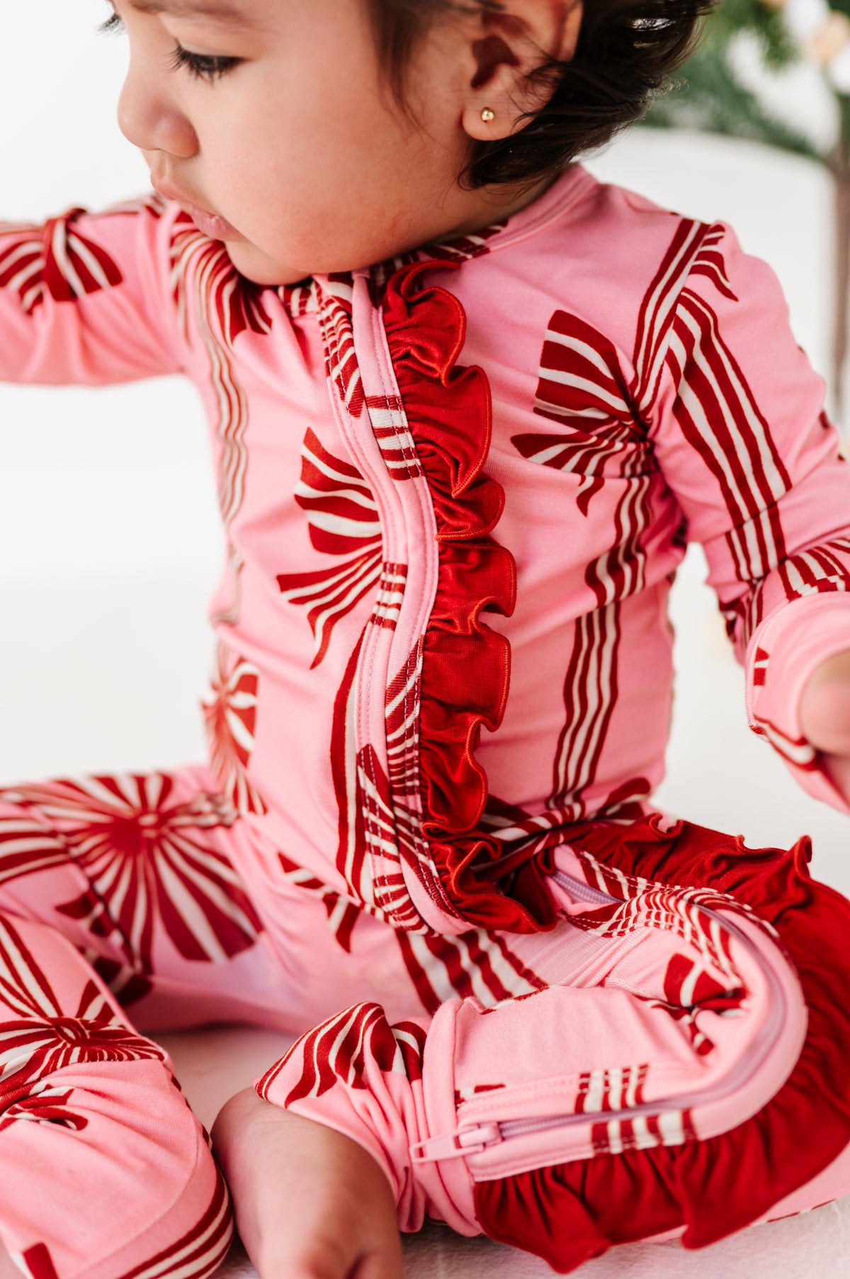 Peppermint Bows | ONE-Piece ZIP
