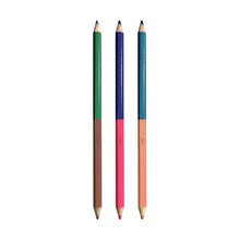 Load image into Gallery viewer, 2 Of A Kind Double-Ended Colored Pencils