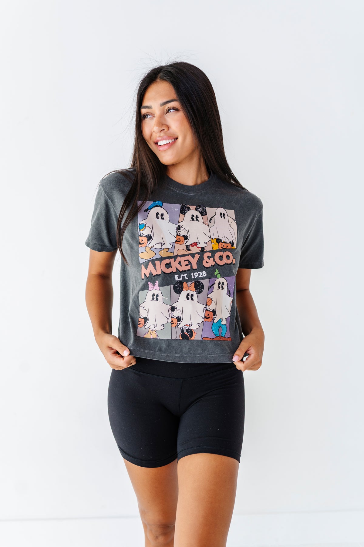 Mickey & Co. Ghost Gang | ADULT *CROP* TEE