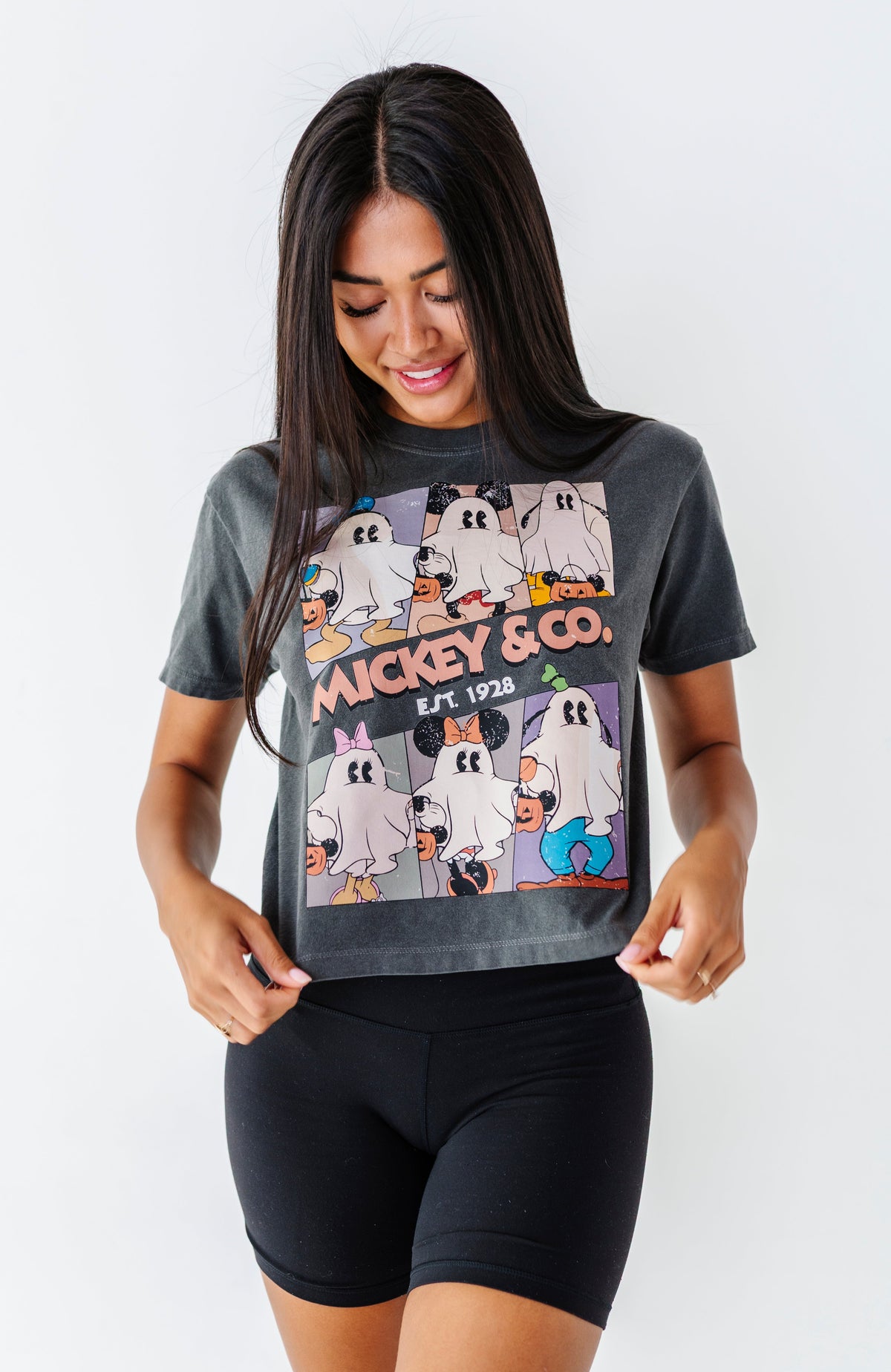 Mickey & Co. Ghost Gang | ADULT *CROP* TEE