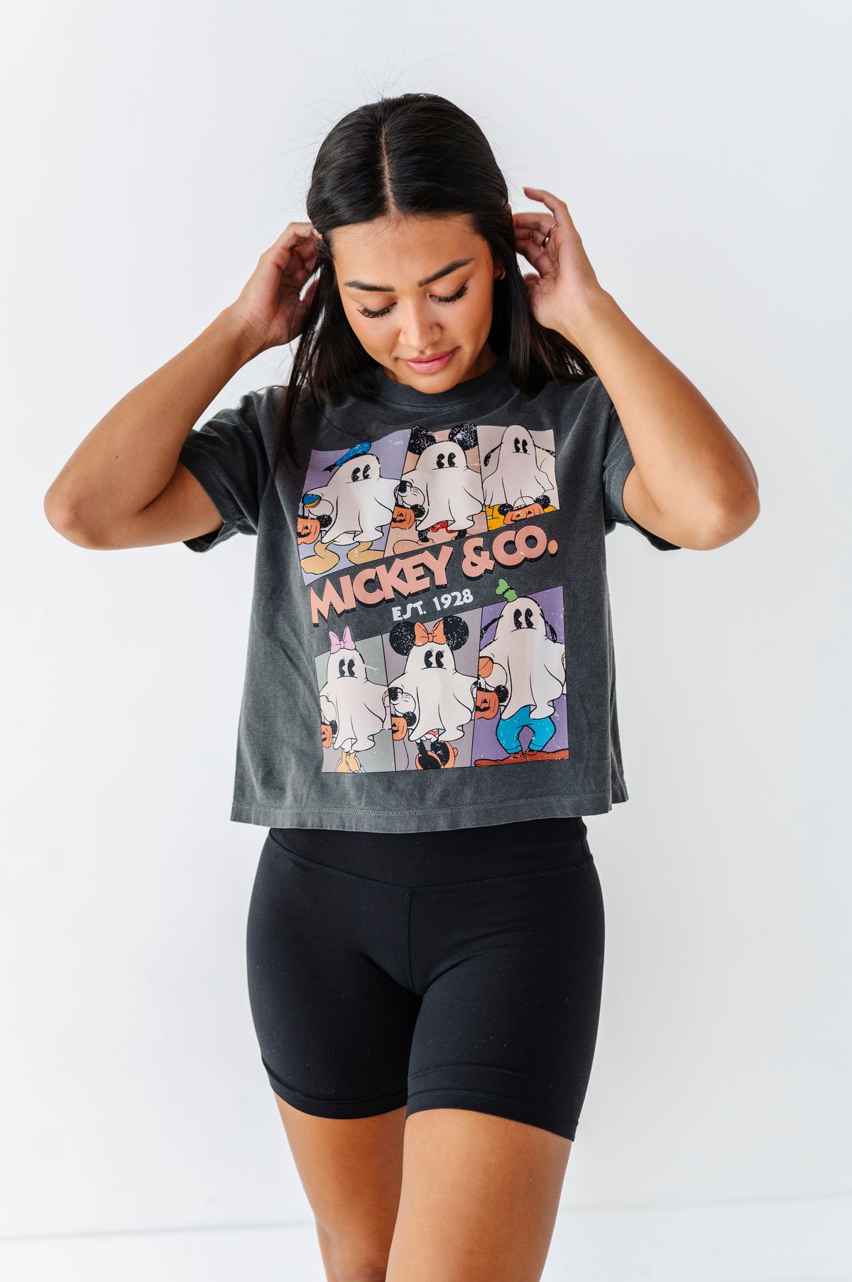 Mickey & Co. Ghost Gang | ADULT *CROP* TEE