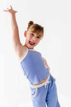 Load image into Gallery viewer, Periwinkle | Tank + Wide Leg RIB Set