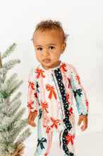 Load image into Gallery viewer, Bows | ZIP ROMPER
