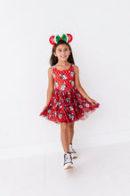 Load image into Gallery viewer, Minnie's Holly Check | KIDS Mesh Dress