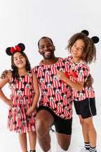 MICKEY Stripe (KIDS) | Mesh DRESS