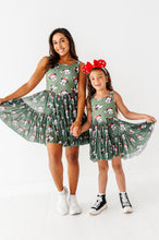 Load image into Gallery viewer, Mickey's Evergreen Check | ADULT Mesh Dress