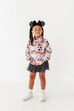 Load image into Gallery viewer, Groovy Minnie Ghosts | KIDS 1/4th Zip Up