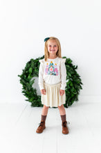 Load image into Gallery viewer, Nutcracker | WHITE Graphic Ruffle Shirt