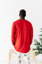 Load image into Gallery viewer, SOLID RED | MEN'S Henley Top