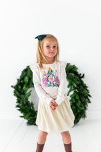 Load image into Gallery viewer, Nutcracker | WHITE Graphic Ruffle Shirt