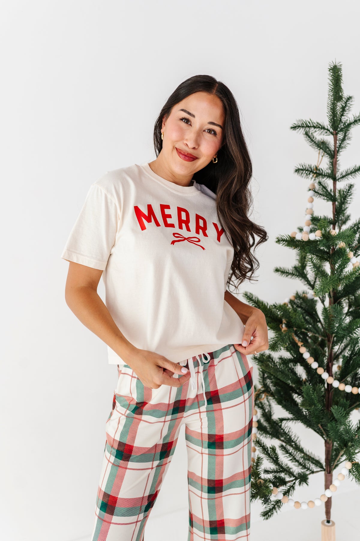 Merry | (CREAM) ADULT (Both CROP + FULL LENGTH listed here!)