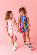 Load image into Gallery viewer, Electric Bloom | Open Sides Active Dress (with shorts!)