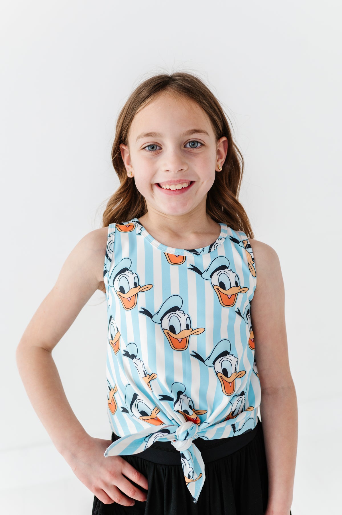 DONALD Stripe (KIDS) | FRONT-TIE TANK