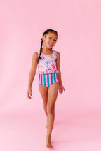 Girly Pop | RUFFLE TANKINI 2-PIECE