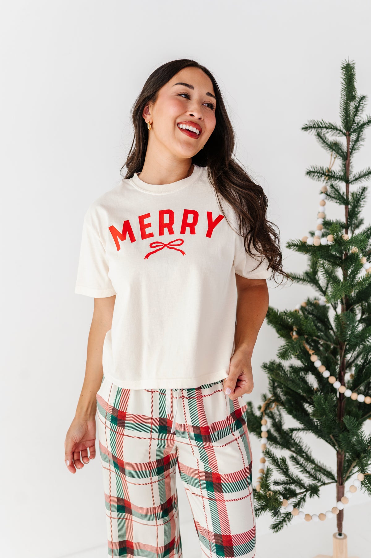 Merry | (CREAM) ADULT (Both CROP + FULL LENGTH listed here!)