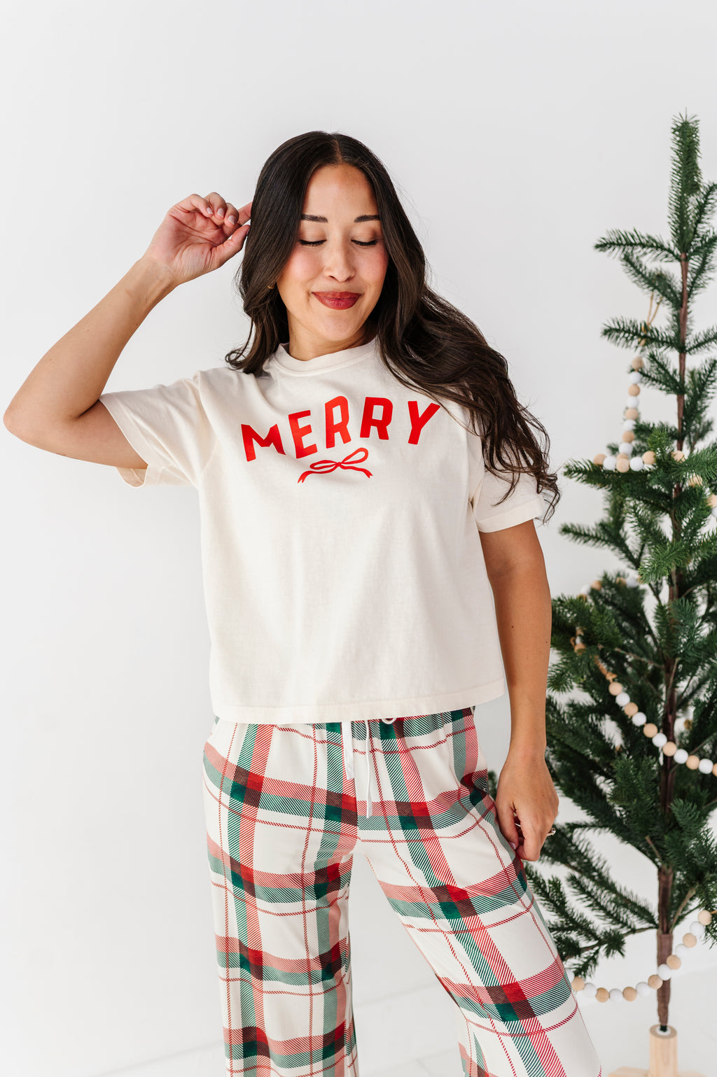 Merry | (CREAM) ADULT (Both CROP + FULL LENGTH listed here!)