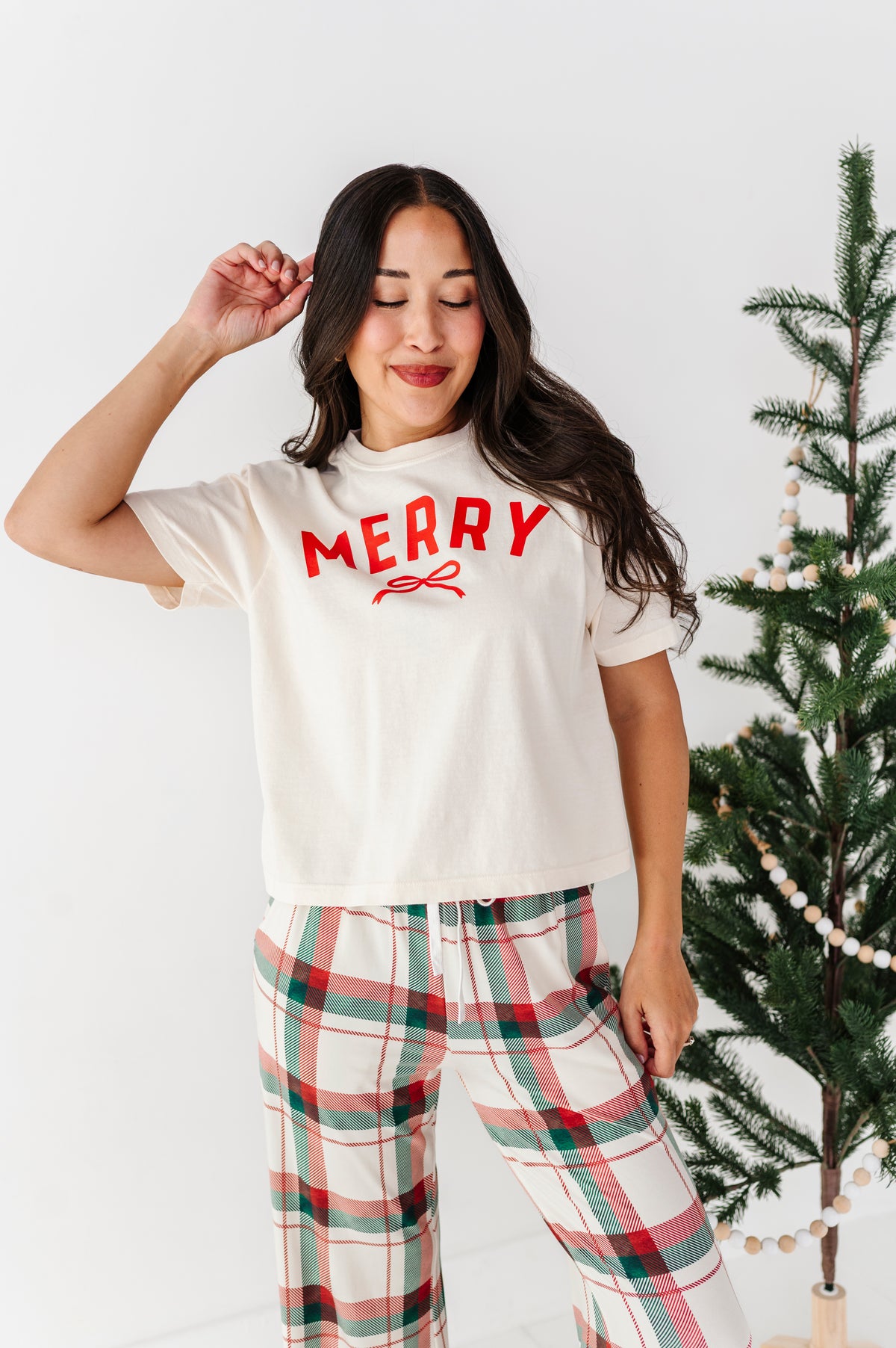 Merry | (CREAM) ADULT (Both CROP + FULL LENGTH listed here!)