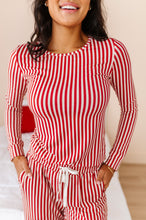 Load image into Gallery viewer, Red Stripes | Women’s PJ PANTS