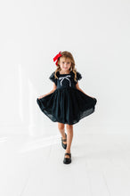 Load image into Gallery viewer, Black | Bow Party Dress