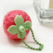 Load image into Gallery viewer, Strawberry Lip Gloss with Key Ring