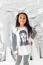 Load image into Gallery viewer, Wednesday | SIDE-SPLIT SWEATSHIRT