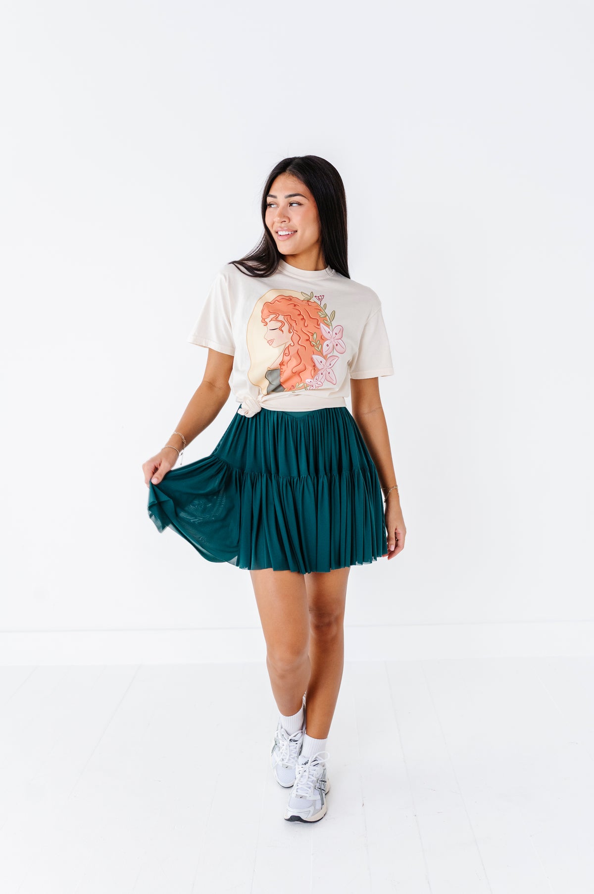 Merida | ADULT tee (CROP + FULL LENGTH HERE)