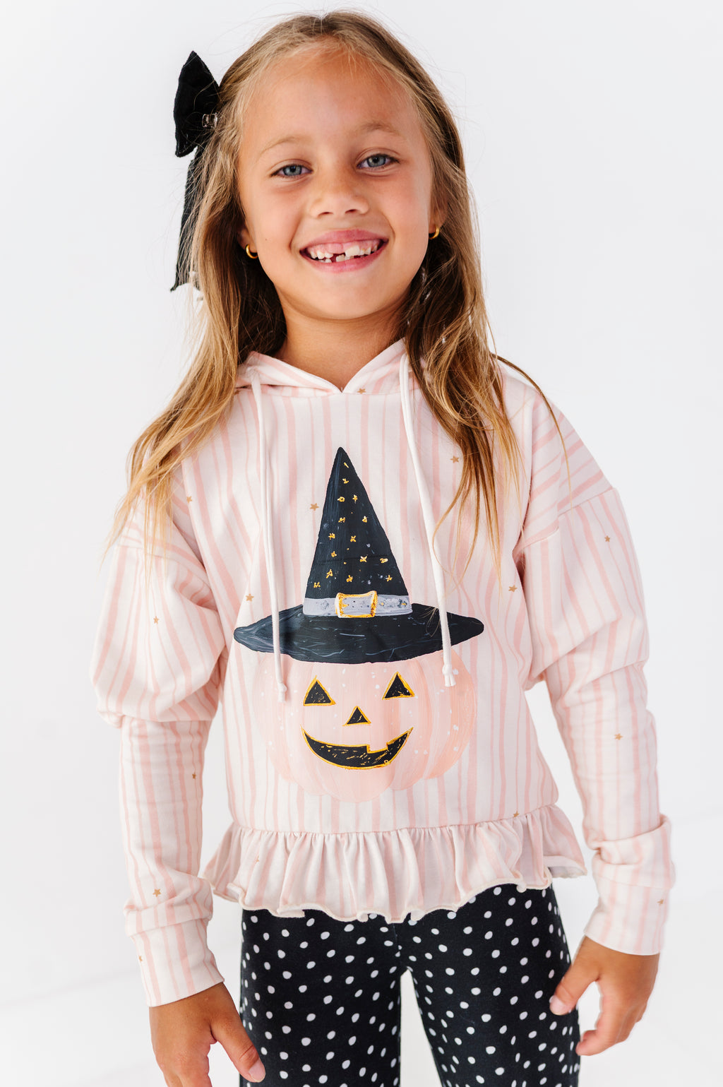 Witchy Pumpkin | Ruffle Hoodie
