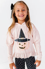Load image into Gallery viewer, Witchy Pumpkin | Ruffle Hoodie