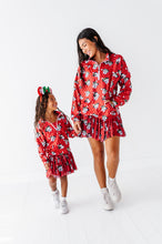 Load image into Gallery viewer, Minnie's Holly Check | ADULT 1/4th ZIP