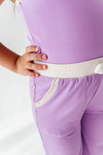 Load image into Gallery viewer, Pixie Purple | Tank + Wide Leg RIB Set