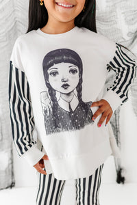Wednesday | SIDE-SPLIT SWEATSHIRT
