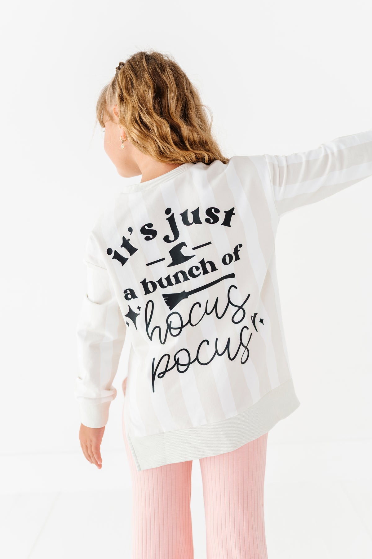 Hocus Pocus | Side-Split Sweatshirt (See Back Detail!)