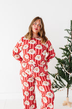 Load image into Gallery viewer, RED Santa Stripes | WOMEN'S Long Sleeve Top
