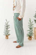 Load image into Gallery viewer, Green Stripes | MEN’S PJ Pants