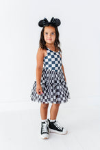 Load image into Gallery viewer, Pumpkin Check | KIDS Mesh Dress