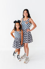 Load image into Gallery viewer, Pumpkin Check | KIDS Mesh Dress