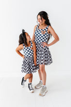 Load image into Gallery viewer, Pumpkin Check | KIDS Mesh Dress