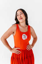 Load image into Gallery viewer, Moana (ADULT) | Burnt Orange Mesh DRESS