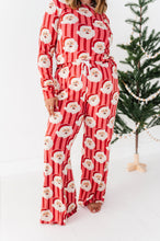 Load image into Gallery viewer, RED Santa Stripes | WOMEN'S Long Sleeve Top