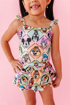 Retro Characters | TWO-PIECE Skirted Suit