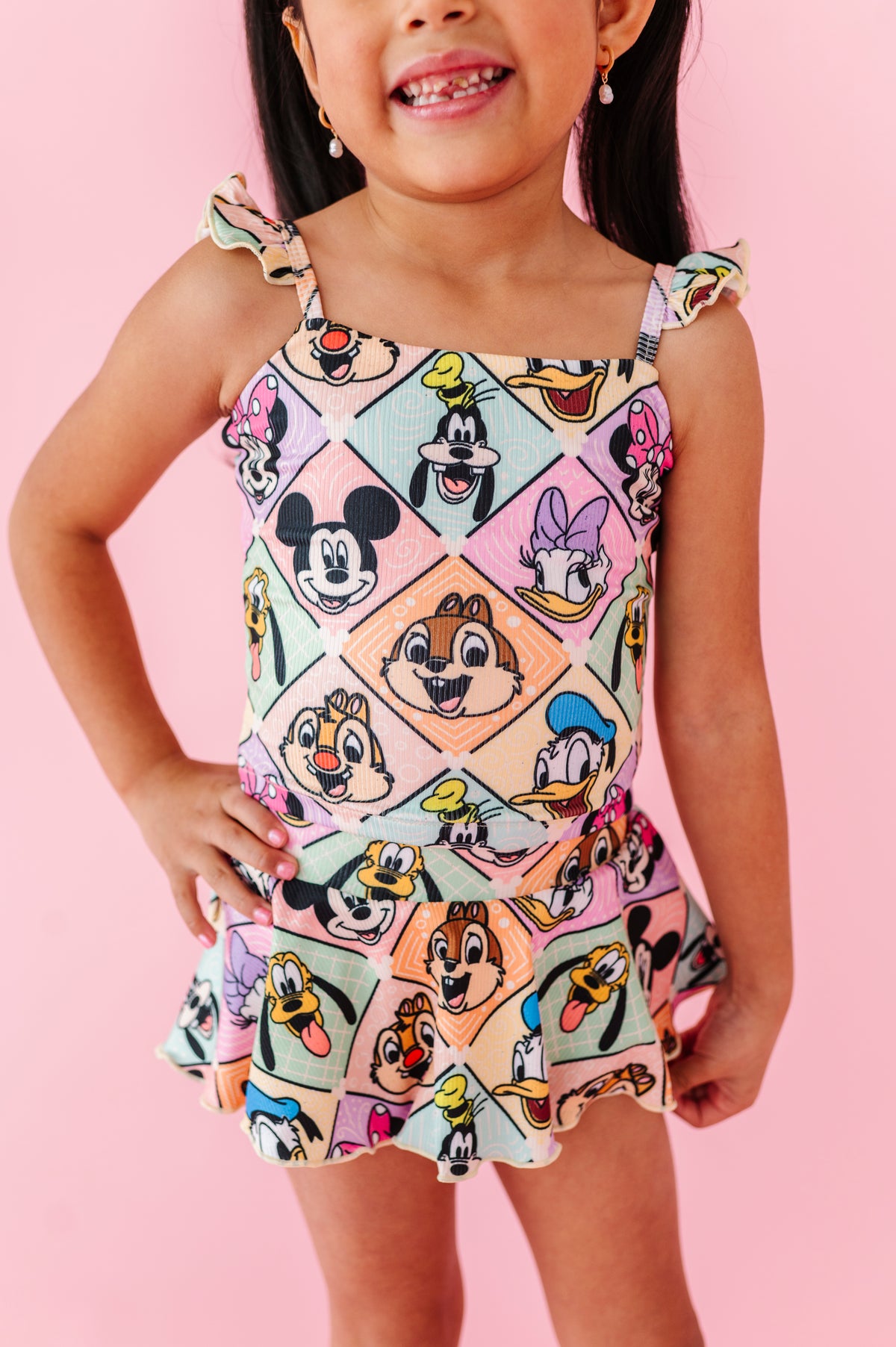 Retro Characters | TWO-PIECE Skirted Suit