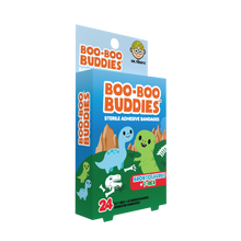Load image into Gallery viewer, Kids Bandages | Brontosaurus + T-Rex (24 Count, Latex-Free)